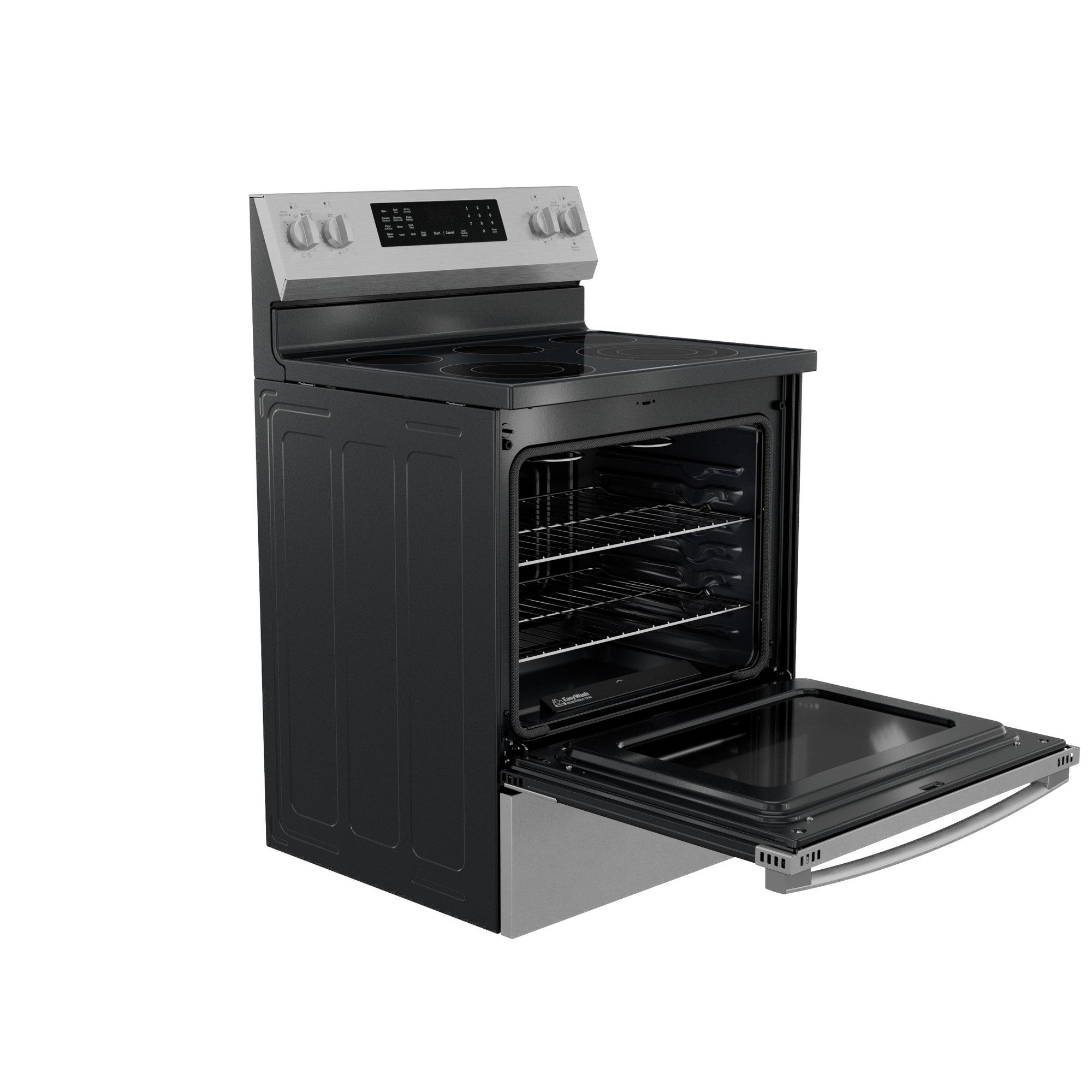30” Smart Free-Standing Electric Convection Range with No Preheat Air Fry and EasyWash Oven Tray view 23