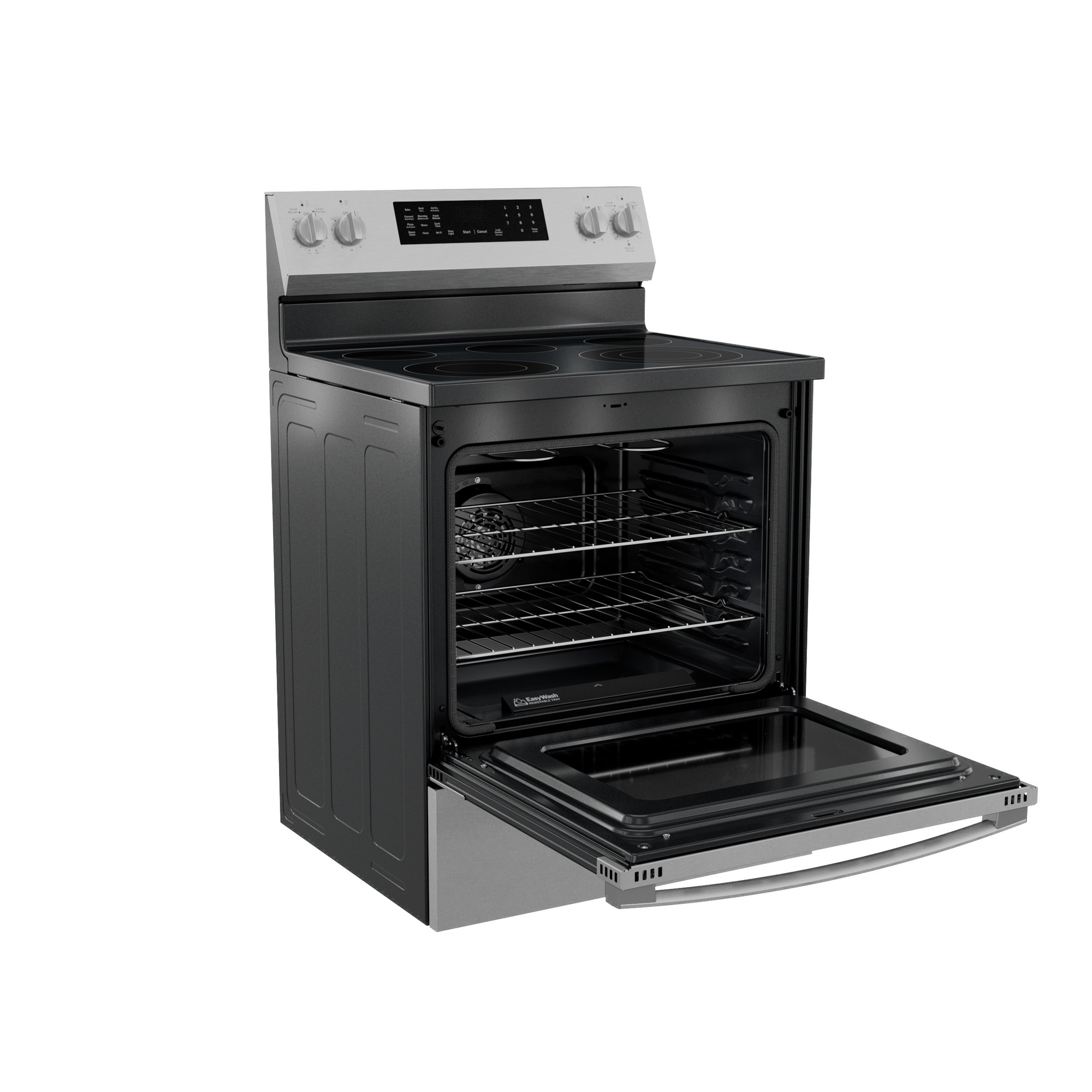 30” Smart Free-Standing Electric Convection Range with No Preheat Air Fry and EasyWash Oven Tray view 22