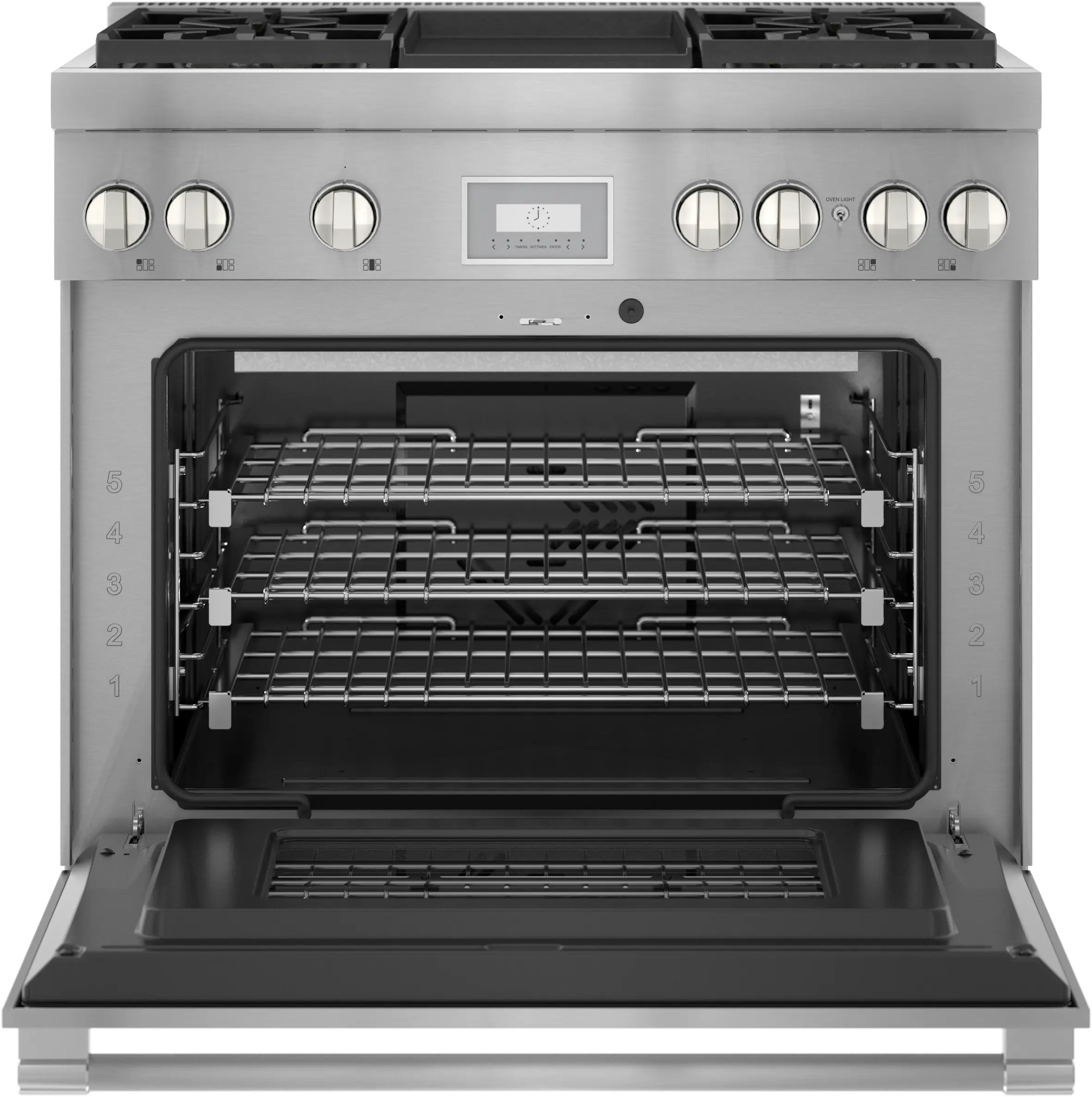 Gas Professional Range 36'' Pro Harmony® Standard Depth PRG364WDH