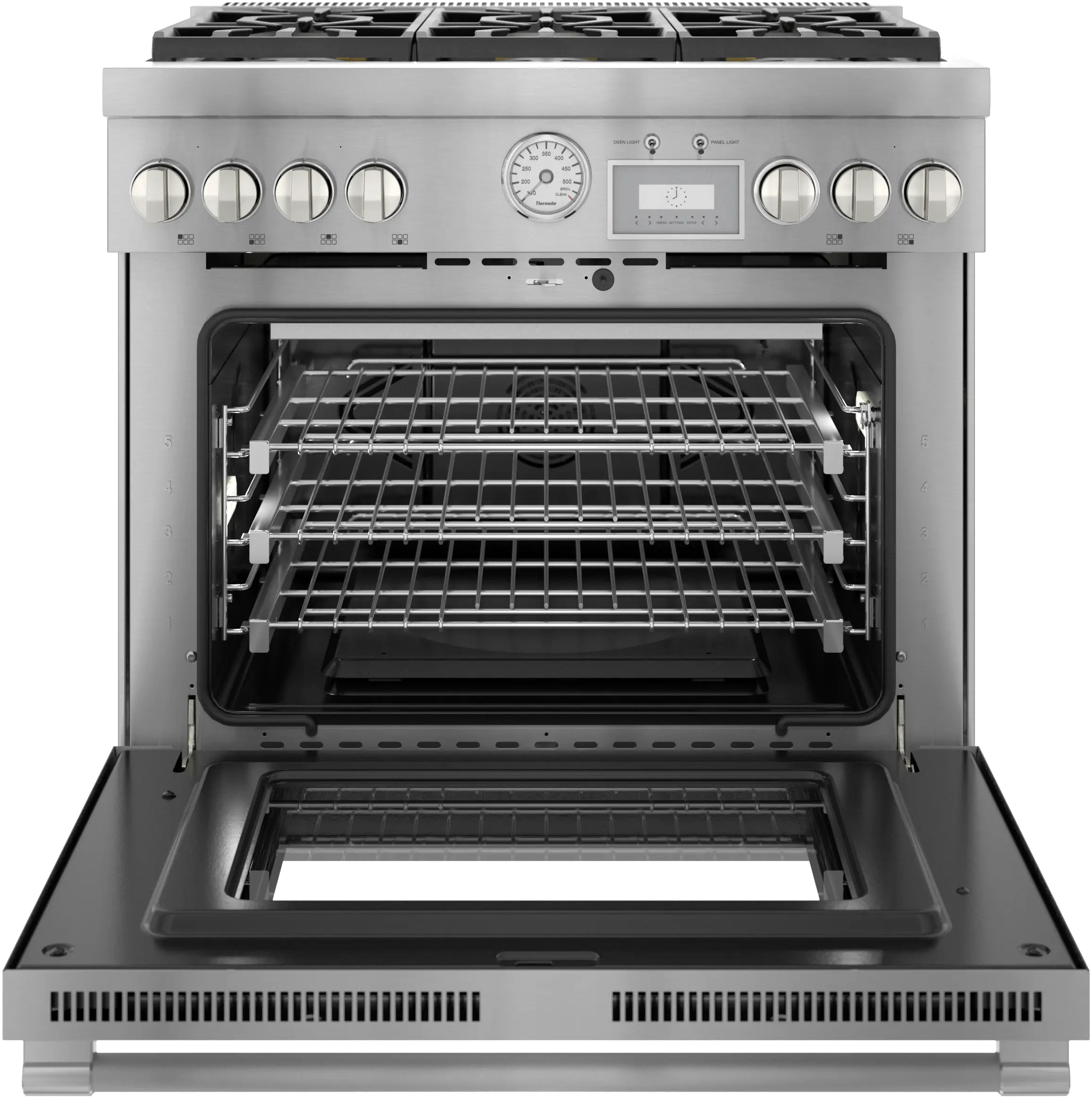 Gas Professional Range 36'' Pro Grand® Commercial Depth PRG366WG