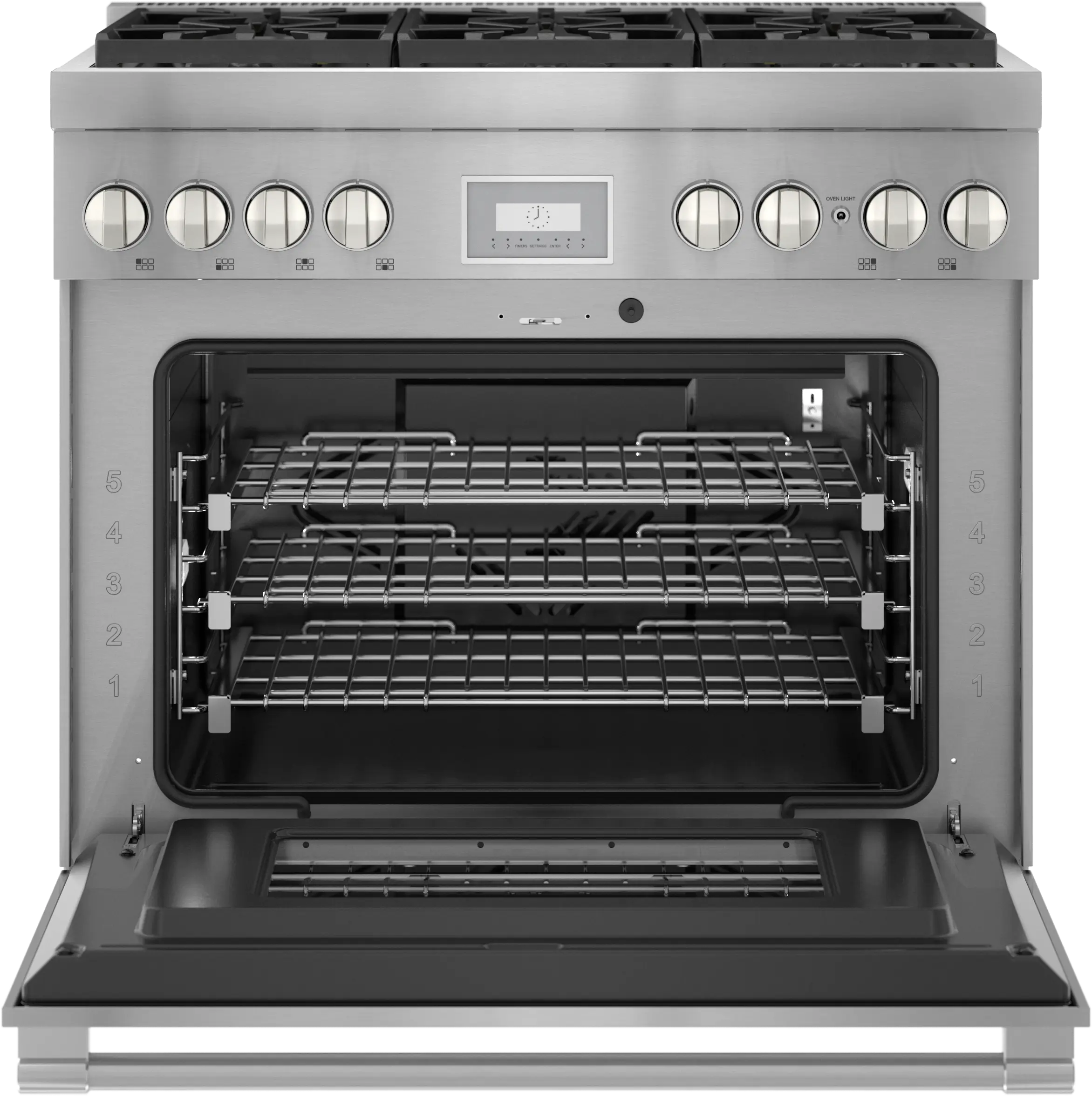 Gas Professional Range 36'' Pro Harmony® Standard Depth PRG366WH