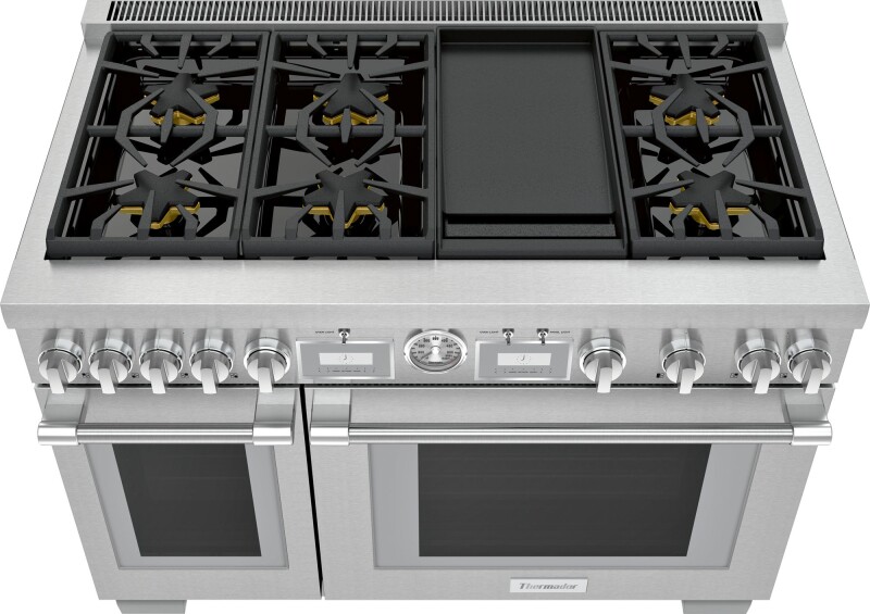 Gas Professional Range 48" Pro Grand Commercial Depth PRG486WDG