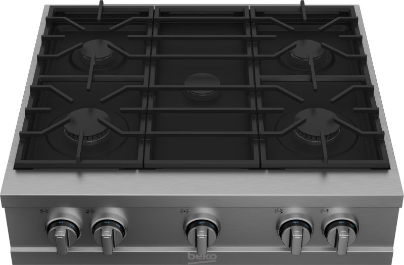 30" Pro-Style Built-in Gas Range Top PRGRT30500SS