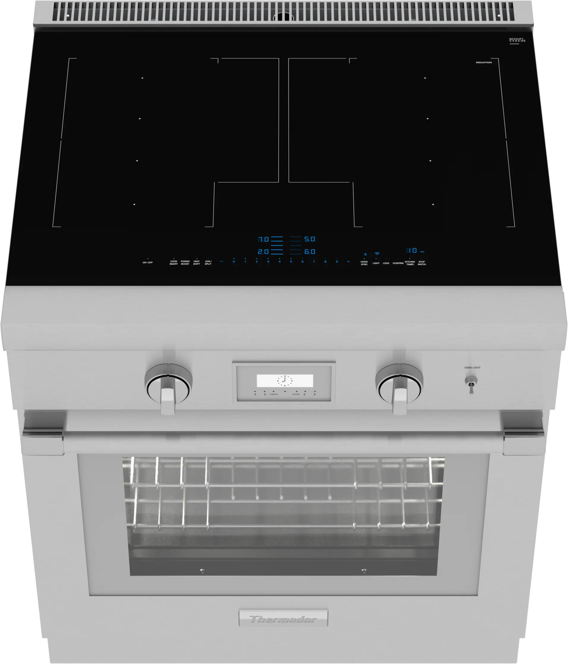 Liberty® Induction Professional Range 30'' Pro Harmony® Standard Depth PRI30LBHU