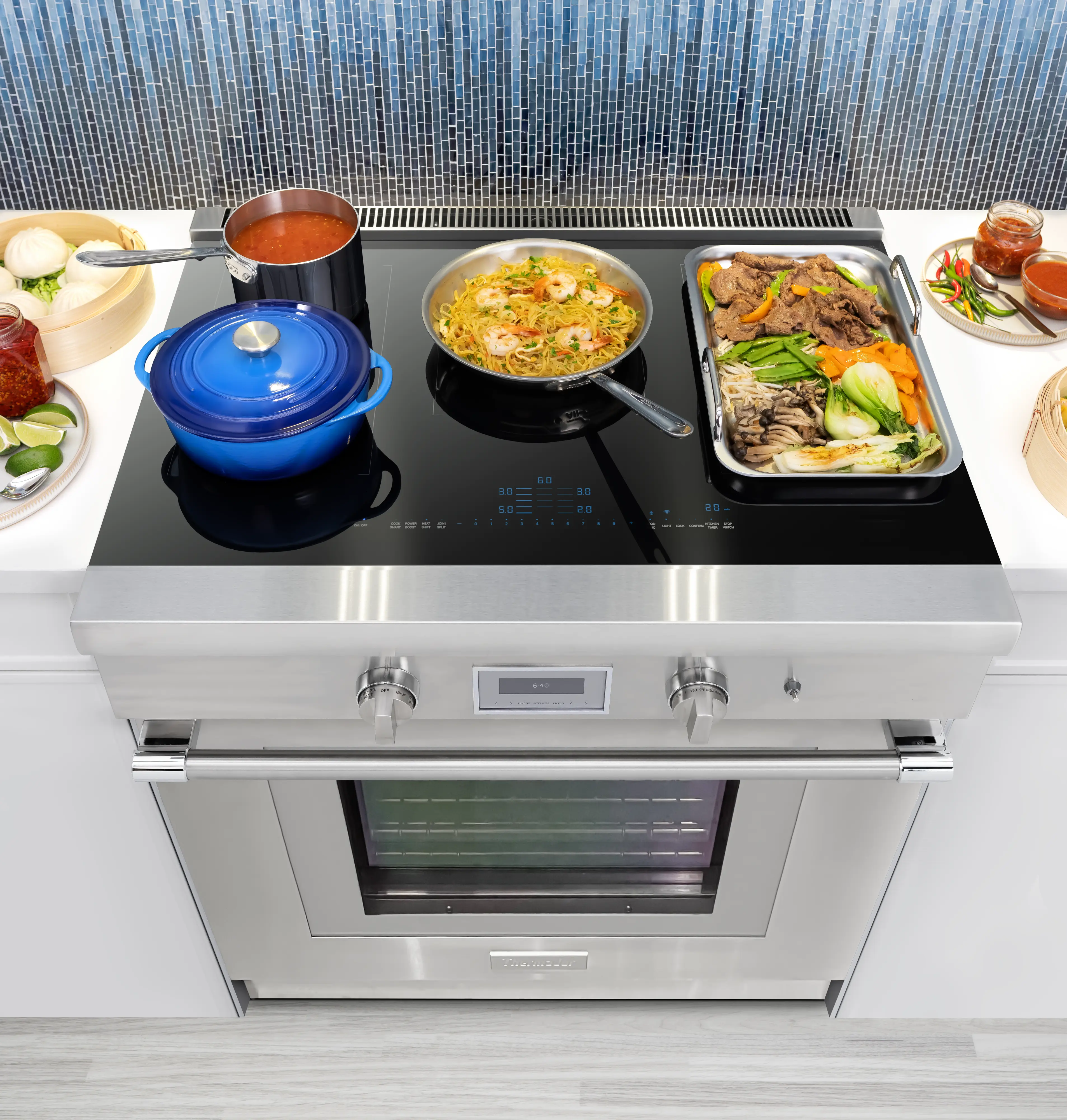 Liberty® Induction Professional Range 36'' Pro Harmony® Standard Depth PRI36LBHU