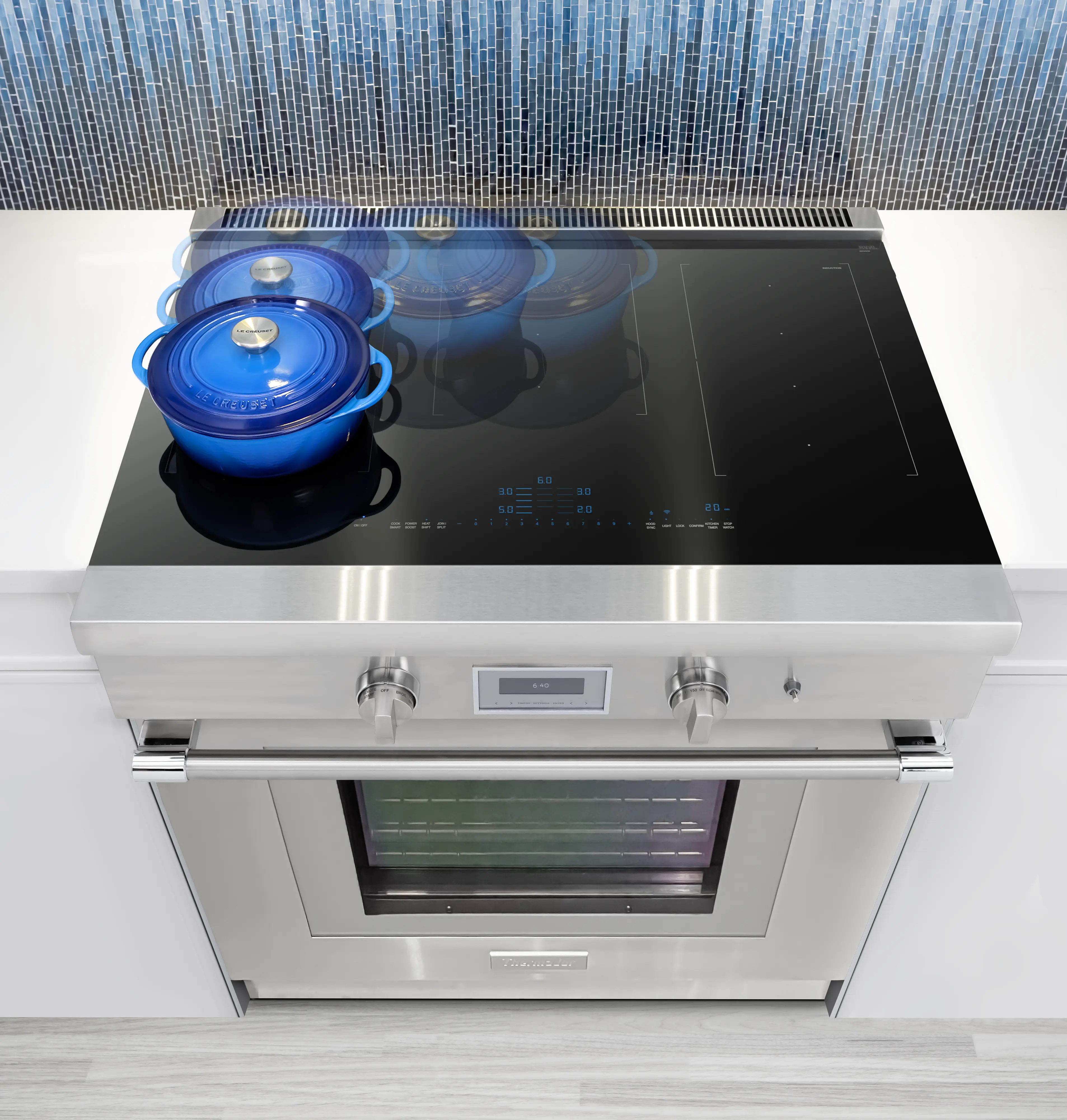 Liberty® Induction Professional Range 36'' Pro Harmony® Standard Depth PRI36LBHU