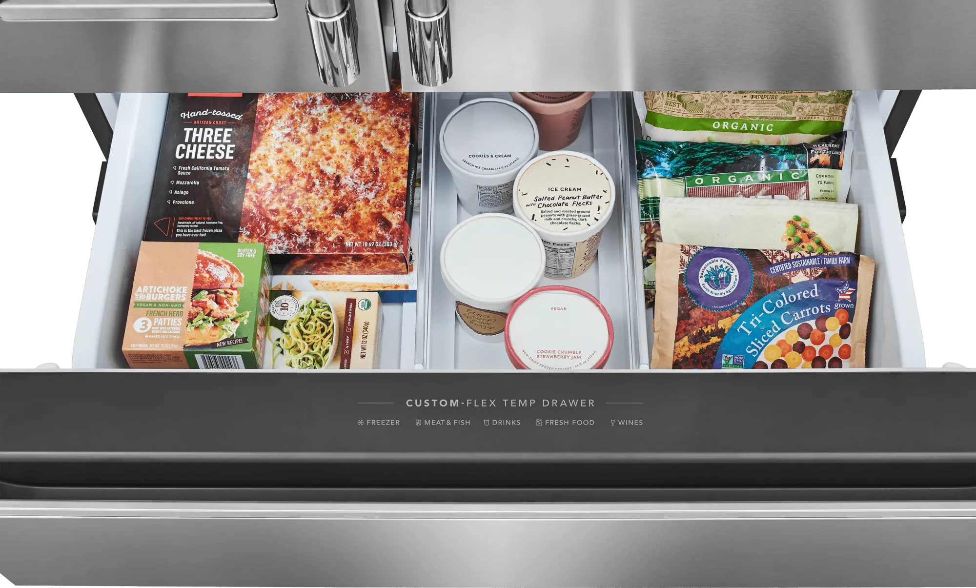 22 Cu. Ft. Counter-Depth 4-Door French Door Refrigerator view 10