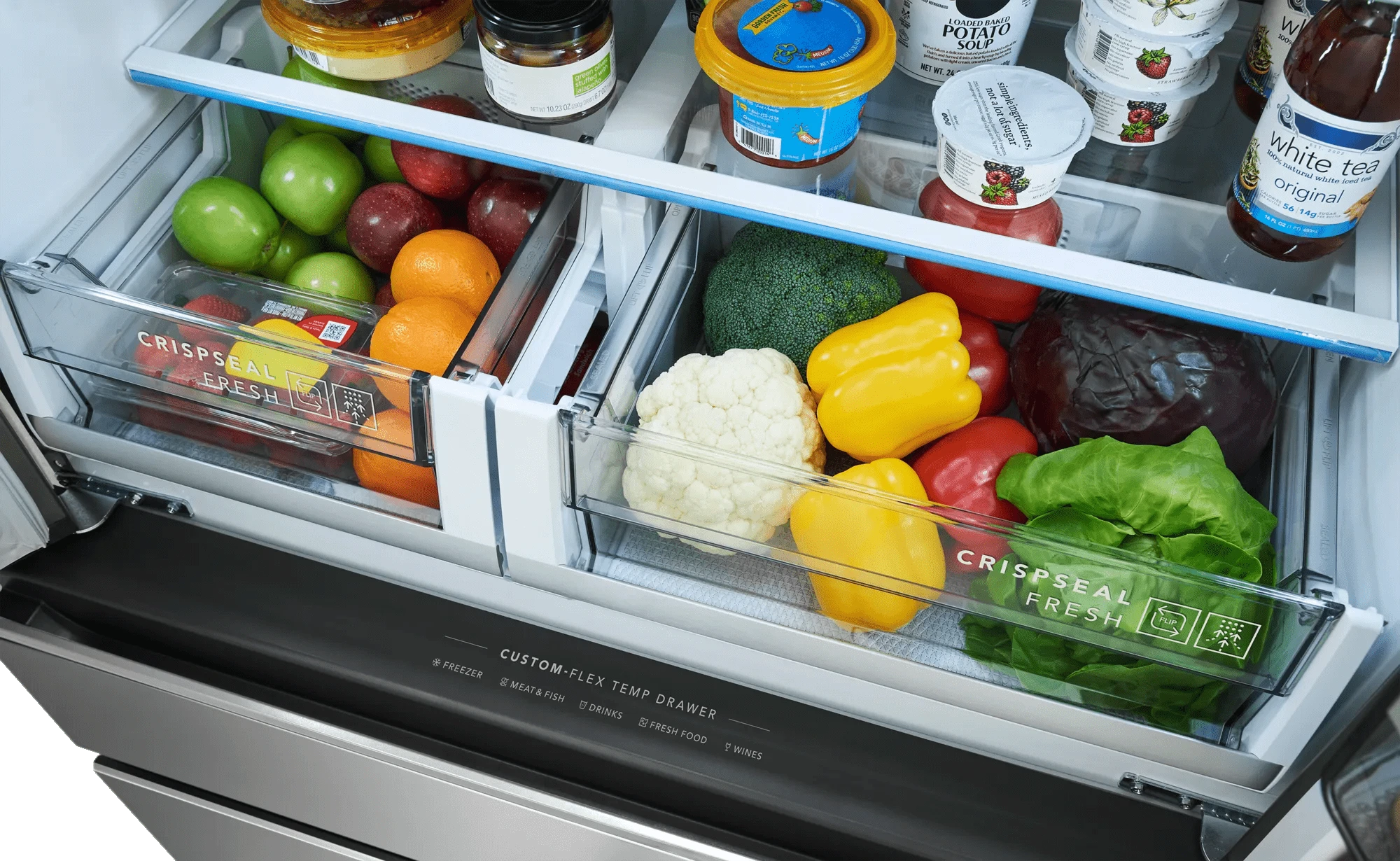22 Cu. Ft. Counter-Depth 4-Door French Door Refrigerator view 12