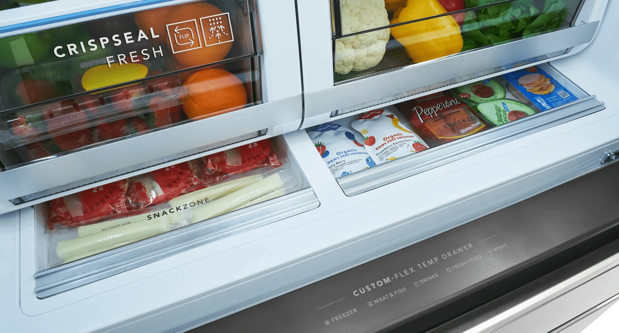 22 Cu. Ft. Counter-Depth 4-Door French Door Refrigerator view 9