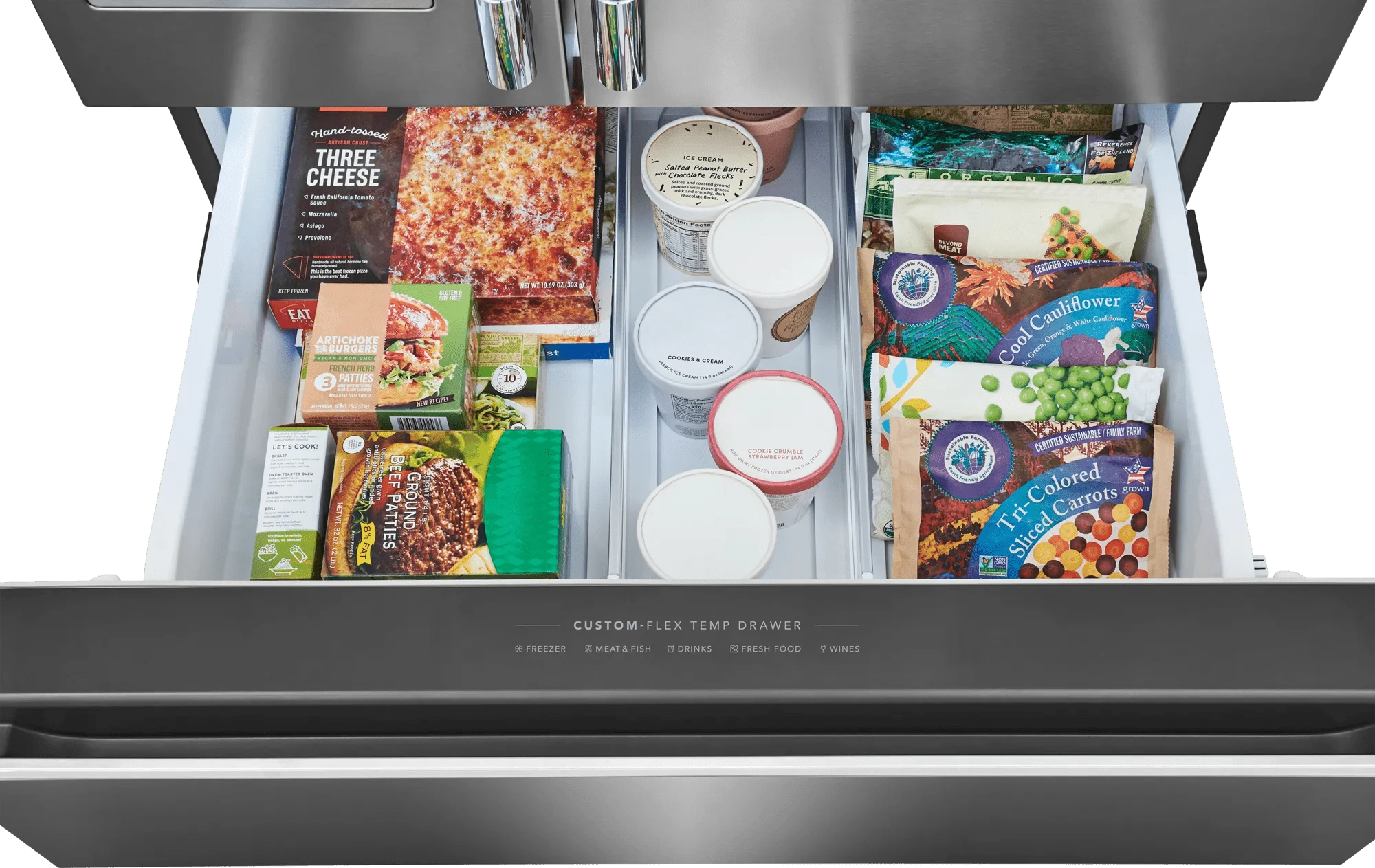 26 Cu. Ft. Standard-Depth 4-Door French Door Refrigerator PRMS2790BF