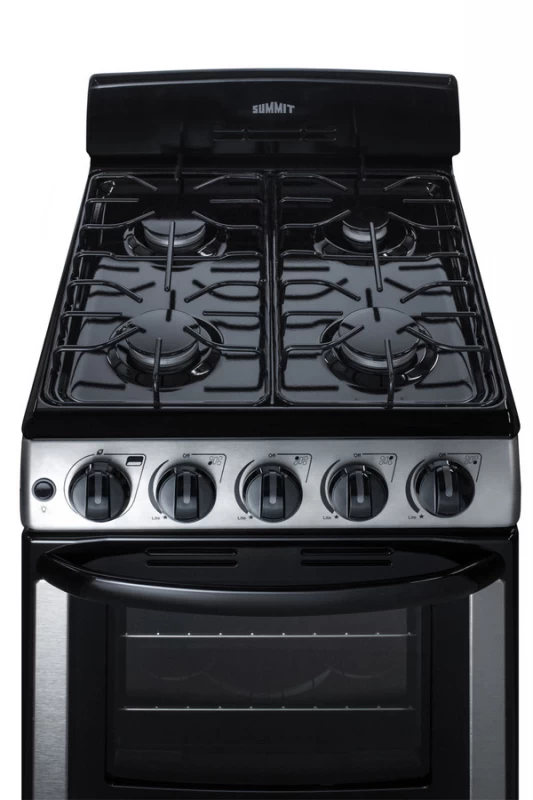 20" Wide Gas Range view 4
