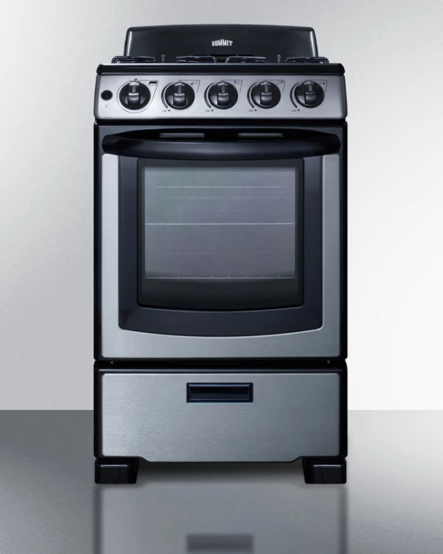 20" Wide Gas Range view 5