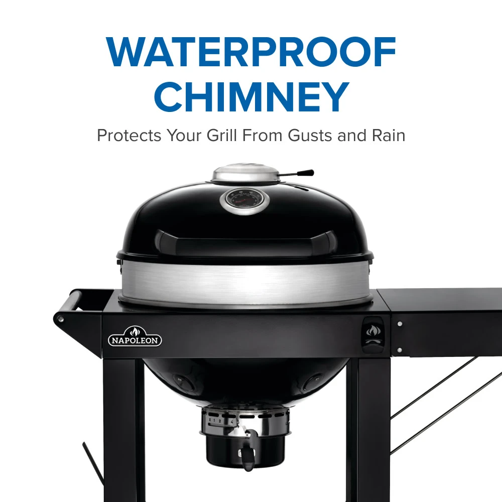 Professional 22 Charcoal 22-inch Kettle Grill with Cart PRO22KCART3