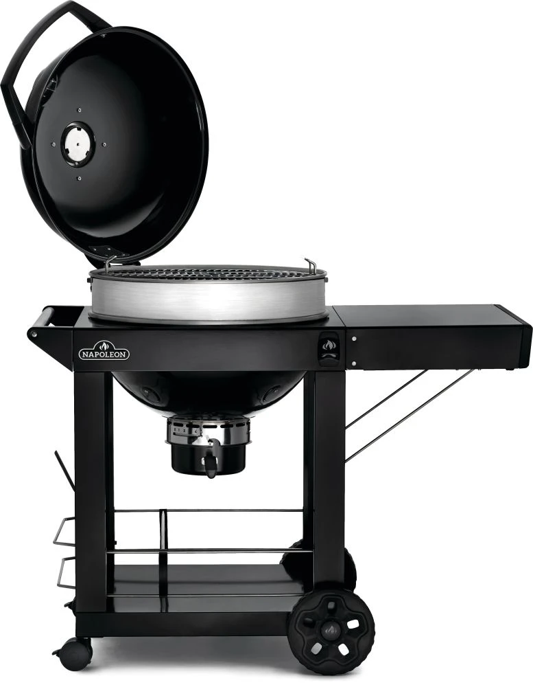Professional 22 Charcoal 22-inch Kettle Grill with Cart PRO22KCART3