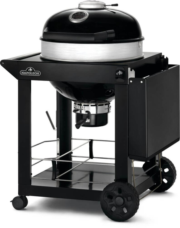 Professional 22 Charcoal 22-inch Kettle Grill with Cart PRO22KCART3