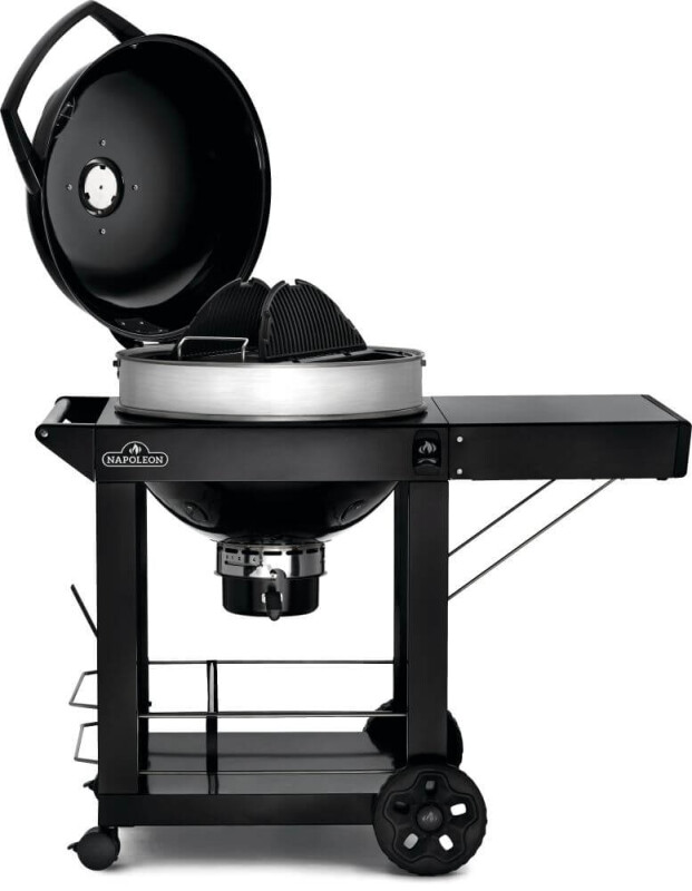 Professional 22 Charcoal 22-inch Kettle Grill with Cart PRO22KCART3