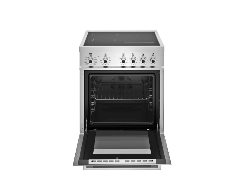 24" Professional Series range - Induction manual clean oven - 4 burners - Builder PRO244IFEMXB