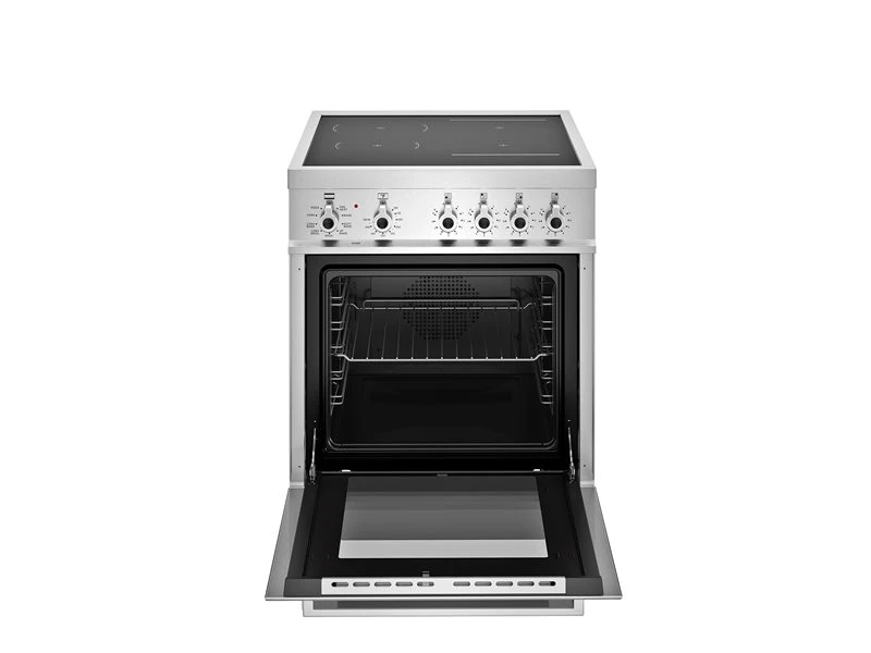 24 inch Induction Range, 4 Heating Zones, Electric Oven PRO244IFEMXB