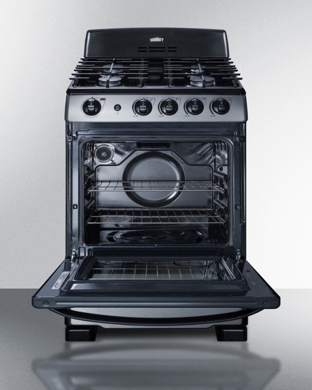 24" Wide Gas Range view 2