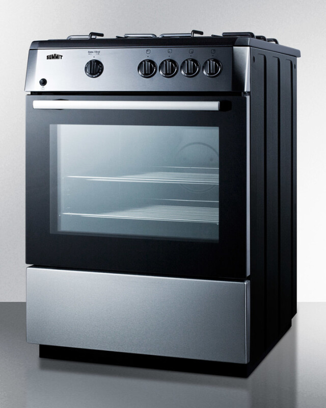 24" Wide Gas Range view 2