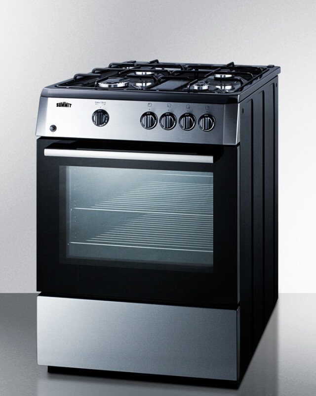 24" Wide Gas Range view 3