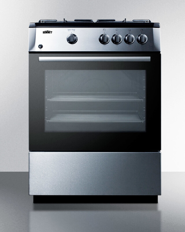 24" Wide Gas Range view 4
