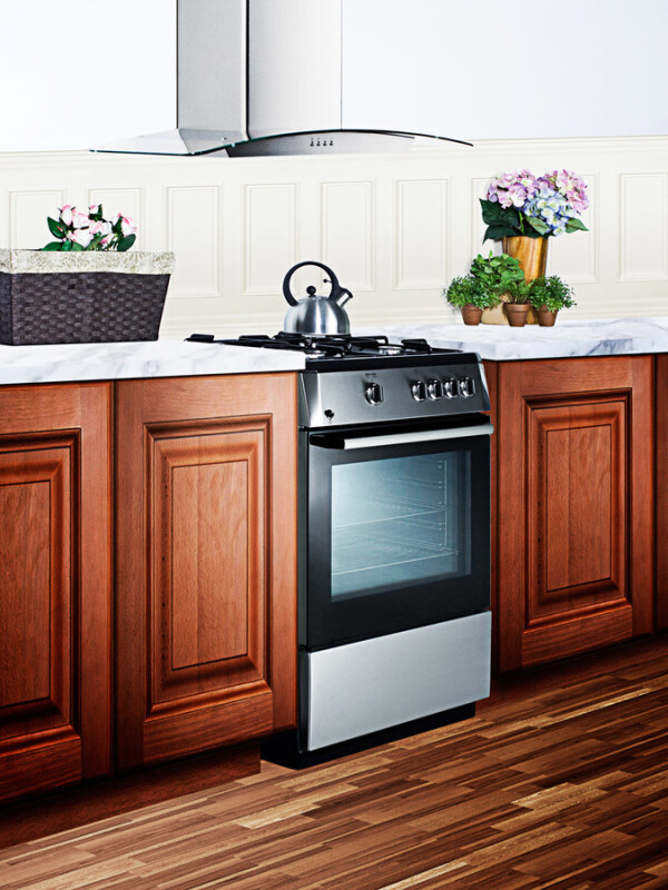24" Wide Gas Range view 8