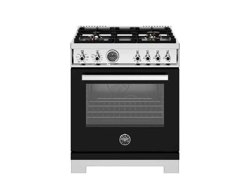 30 inch Dual Fuel Range, 4 Brass Burners, Electric Self-Clean Oven PRO304BFEPNET