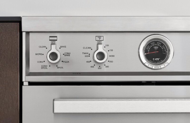 30 inch Dual Fuel Range, 4 Brass Burners, Electric Self-Clean Oven view 4
