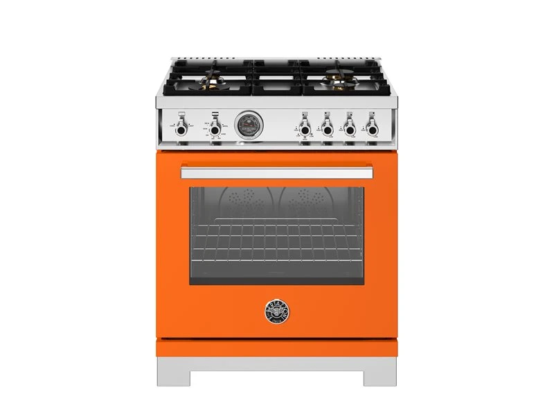 30 inch All Gas Range, 4 Brass Burners PRO304BFGMART