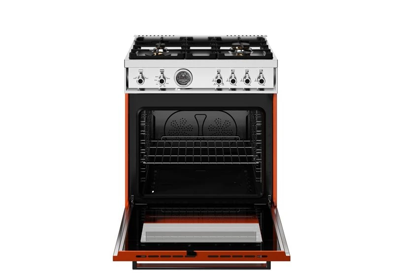 30 inch All Gas Range, 4 Brass Burners PRO304BFGMART