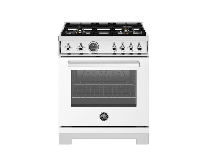 30 inch All Gas Range, 4 Brass Burners PRO304BFGMBIT
