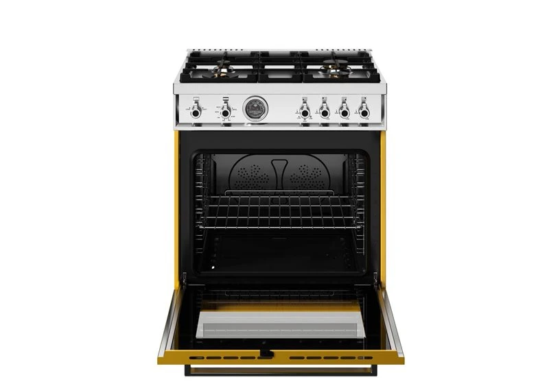 30 inch All Gas Range, 4 Brass Burners PRO304BFGMGIT