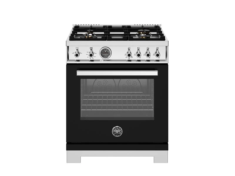 30 inch All Gas Range, 4 Brass Burners PRO304BFGMNET