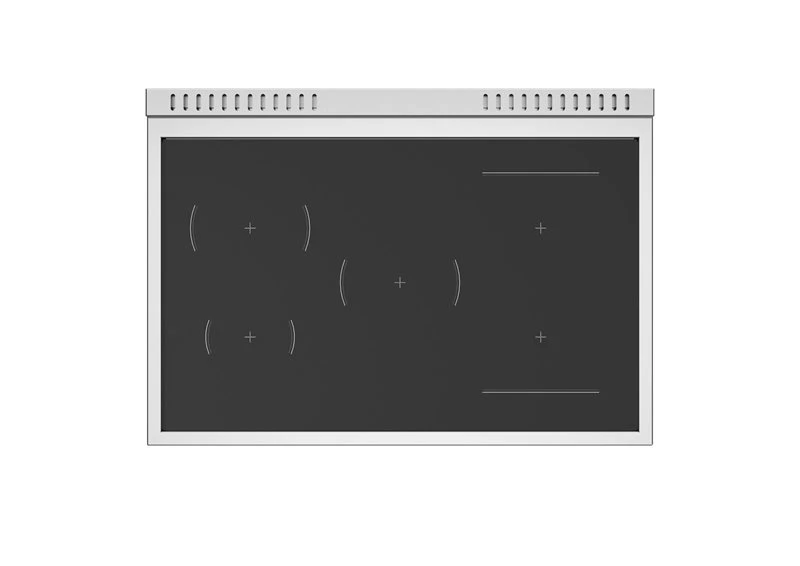 36 inch Induction Range, 5 Heating Zones and Cast Iron Griddle, Electric Self-Clean Oven PRO365ICFEPART
