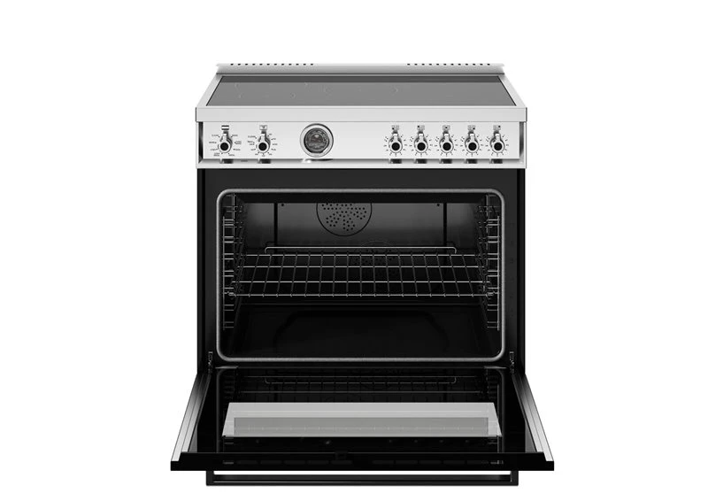 36 inch Induction Range, 5 Heating Zones and Cast Iron Griddle, Electric Self-Clean Oven PRO365ICFEPNET