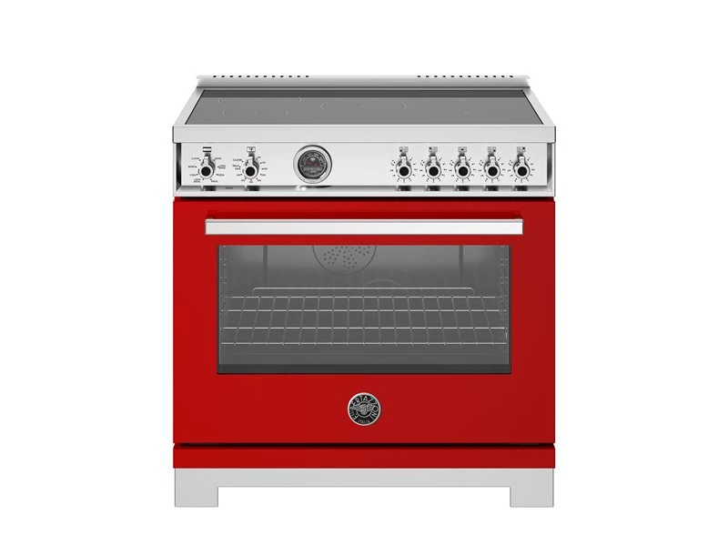 36 inch Induction Range, 5 Heating Zones and Cast Iron Griddle, Electric Self-Clean Oven PRO365ICFEPROT
