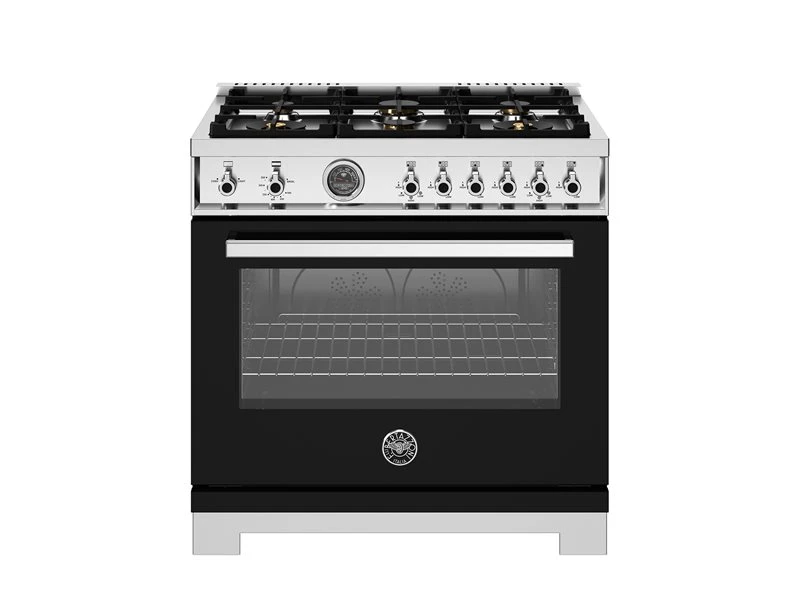 36 inch All Gas Range, 6 Brass Burners and Cast Iron Griddle PRO366BCFGMNET