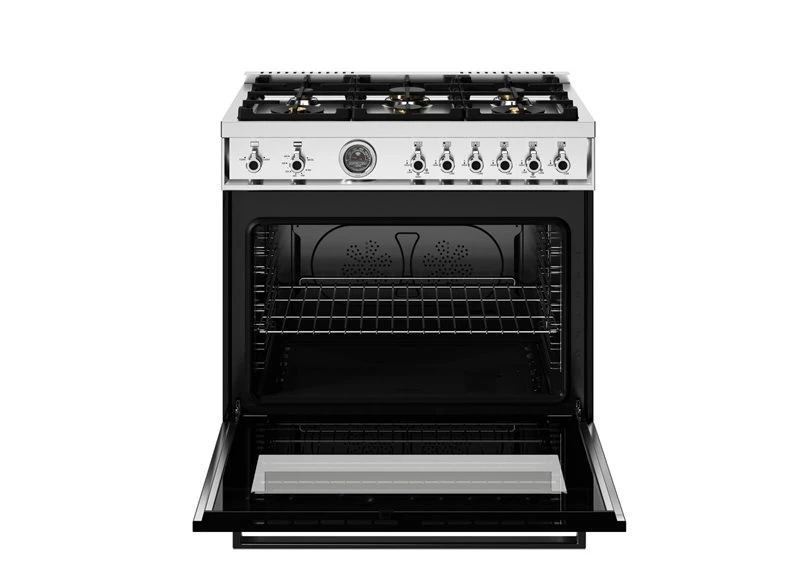 36 inch All Gas Range, 6 Brass Burners and Cast Iron Griddle PRO366BCFGMNET