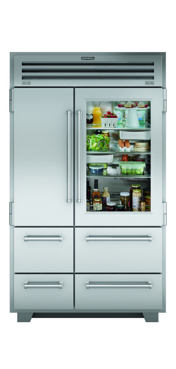 48" PRO Refrigerator/Freezer with Glass Door PRO4850G