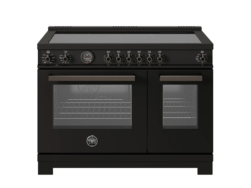 48 inch Induction Range, 6 Heating Zones and Cast Iron Griddle, Electric Self-Clean Oven PRO486IGFEPCAT