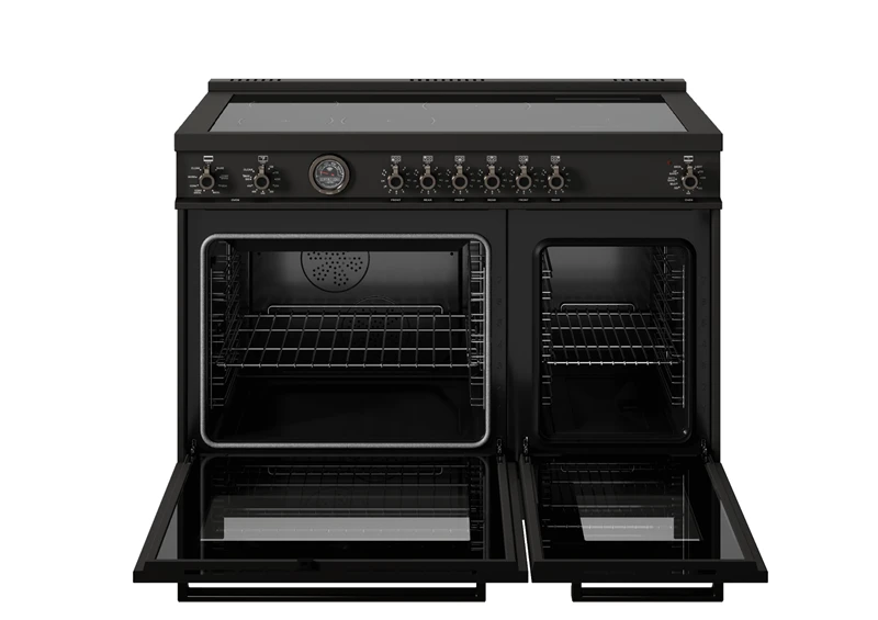 48 inch Induction Range, 6 Heating Zones and Cast Iron Griddle, Electric Self-Clean Oven PRO486IGFEPCAT