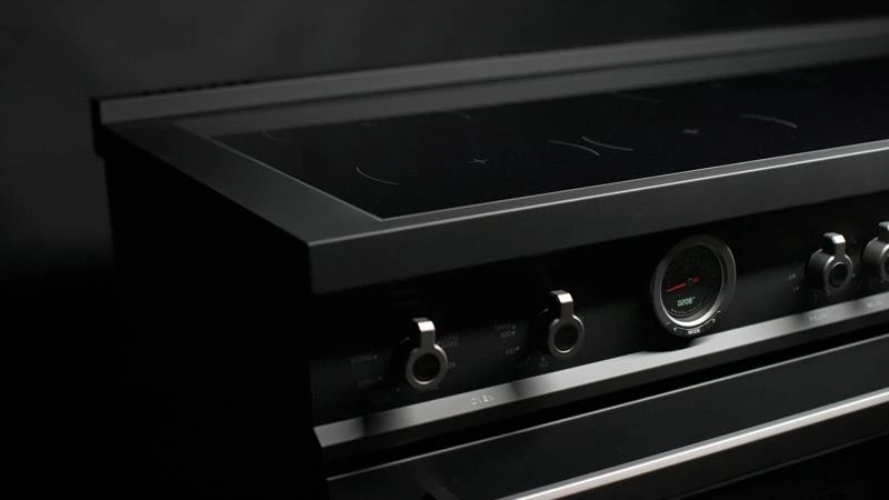 48 inch Induction Range, 6 Heating Zones and Cast Iron Griddle, Electric Self-Clean Oven PRO486IGFEPCAT
