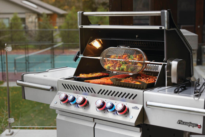 Legacy Prestige® PRO 500 RSIB with Infrared Side and Rear Burners PRO500RSIBNSS3