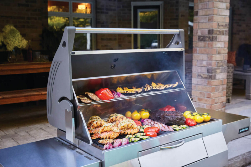 Professional 605 Charcoal Cart Full Size Cart Grill PRO605CSS