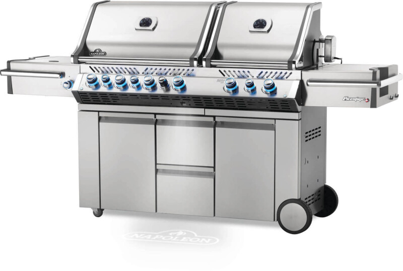 Classic Prestige® PRO 825 RSBI with Power Side Burner, Infrared Rear & Bottom Burners PRO825RSBINSS3