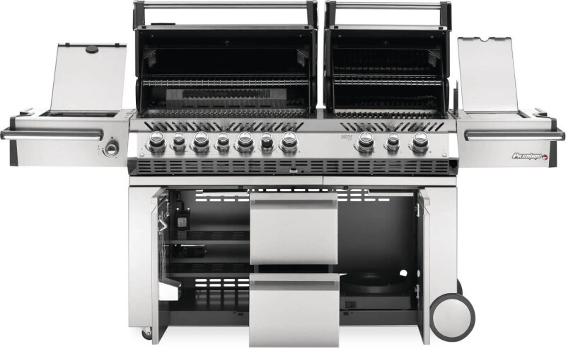 Classic Prestige® PRO 825 RSBI with Power Side Burner, Infrared Rear & Bottom Burners PRO825RSBINSS3