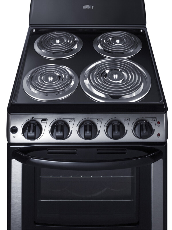20" Wide Electric Coil Range view 2
