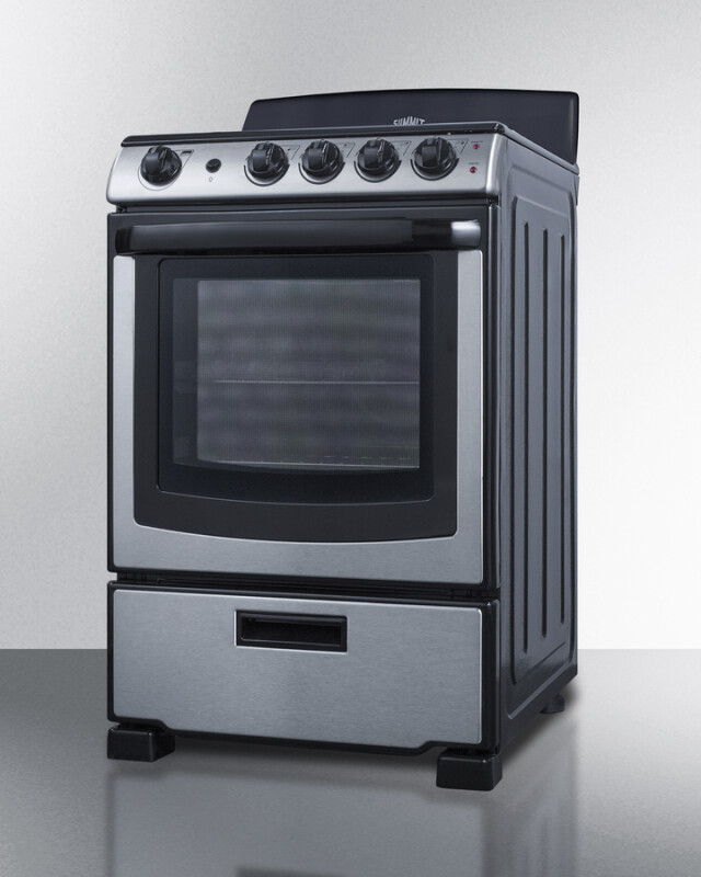 24" Wide Electric Coil Range view 2