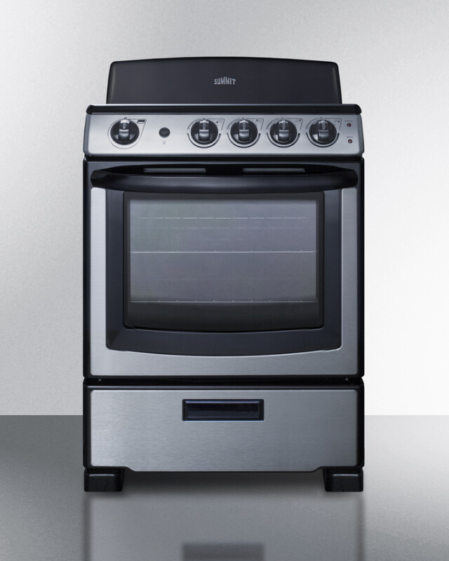 24" Wide Electric Coil Range view 4